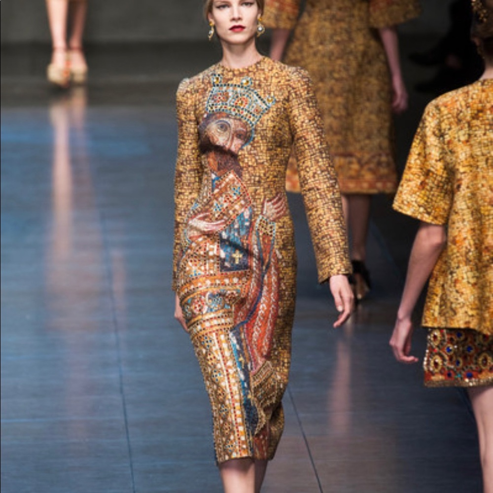 NEW-Runway Dolce&Gabbana dress